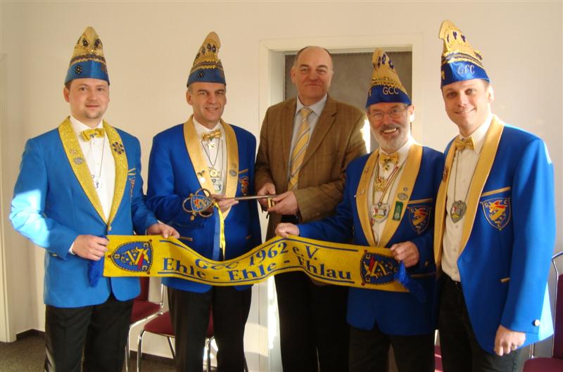 Schlüsselübergabe 2010